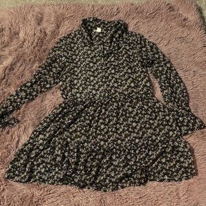 Floral Long Sleeve Dress